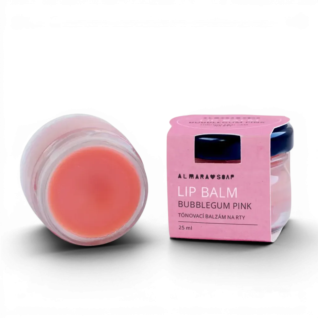 [1512836389235070] Almara Soap - Lip Balm Bubblegum Pink 25ml