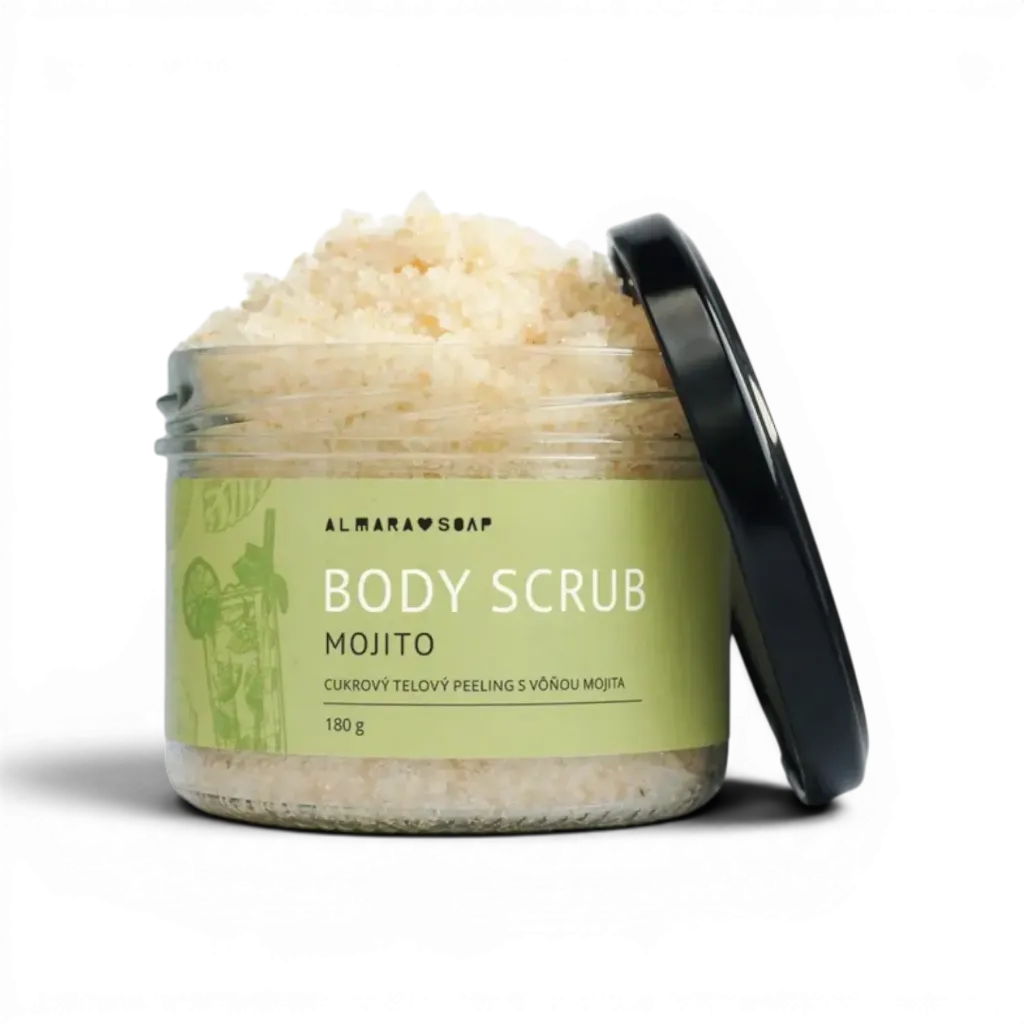 [AS-02SCRBMINTYS00CZ] Almara Soap - Body scrub peeling Mojito 180g