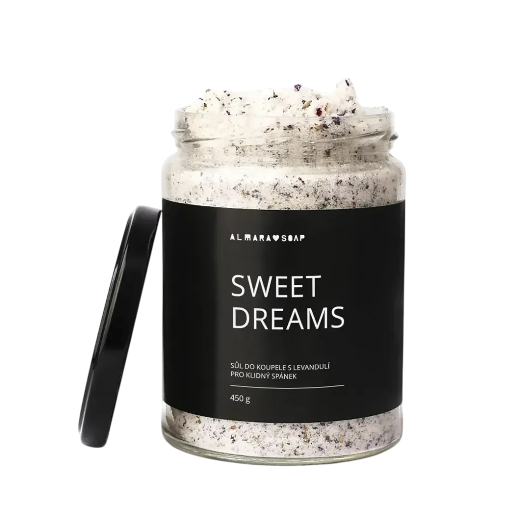 [AS-02SALT-SWEETD00CZ] Almara Soap - Koupelová sůl Sweet Dreams 450g