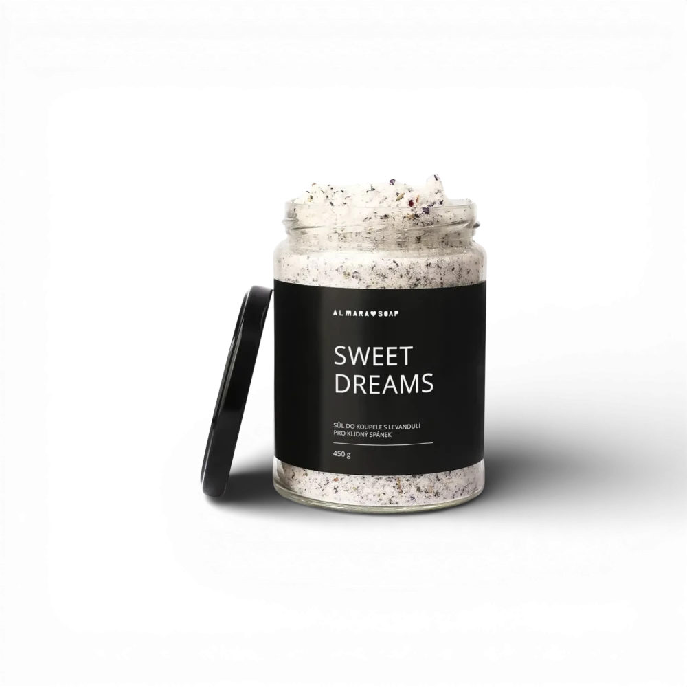 [AS-02SALT-SWEETD00CZ] Almara Soap - Koupelová sůl Sweet Dreams 450g