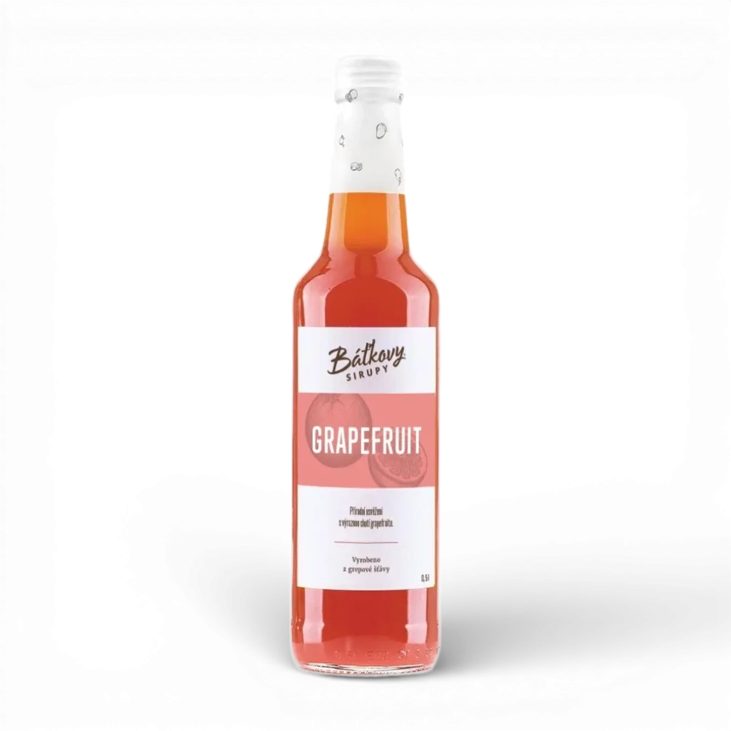 [21334] Báťkovy sirupy - Grapefruitový sirup 500ml