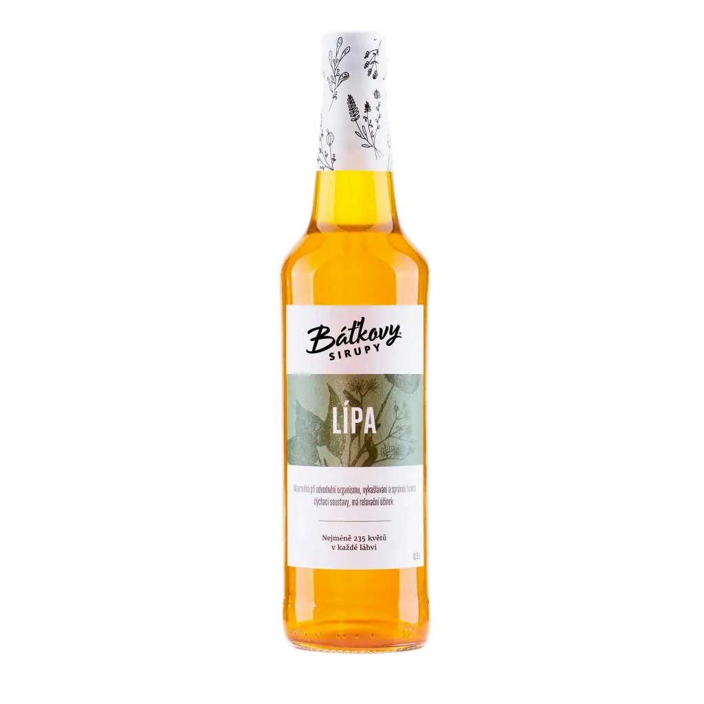 [1311803506847440] Báťkovy sirupy - Lipový sirup 500ml