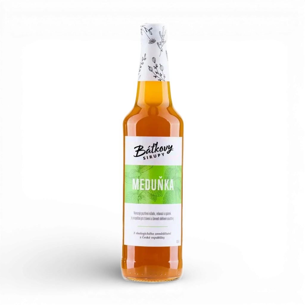 [137] Báťkovy sirupy - Meduňkový sirup 500ml