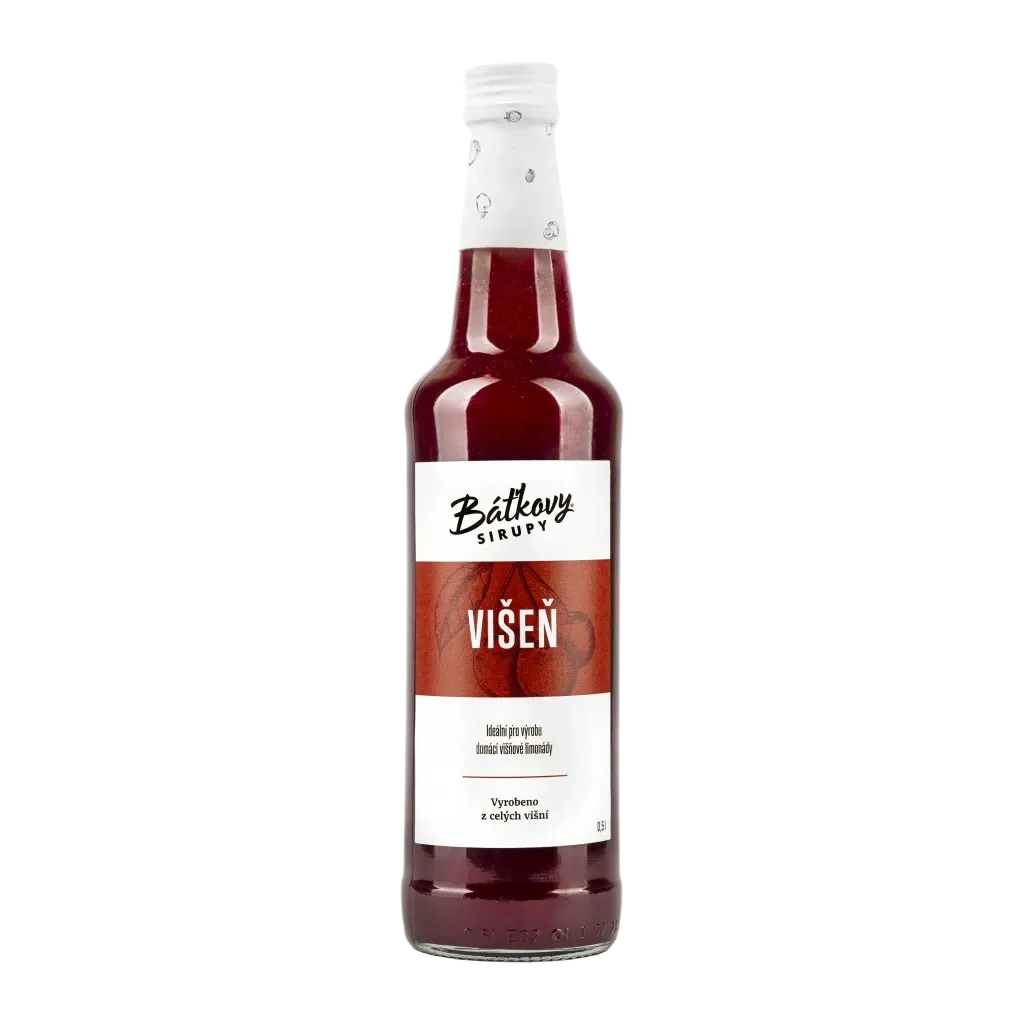 [1311854530010750] Báťkovy sirupy - Višňový sirup 500ml