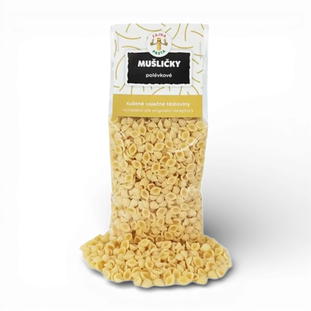 [046] Fajna pasta - Polévkové mušličky 250g