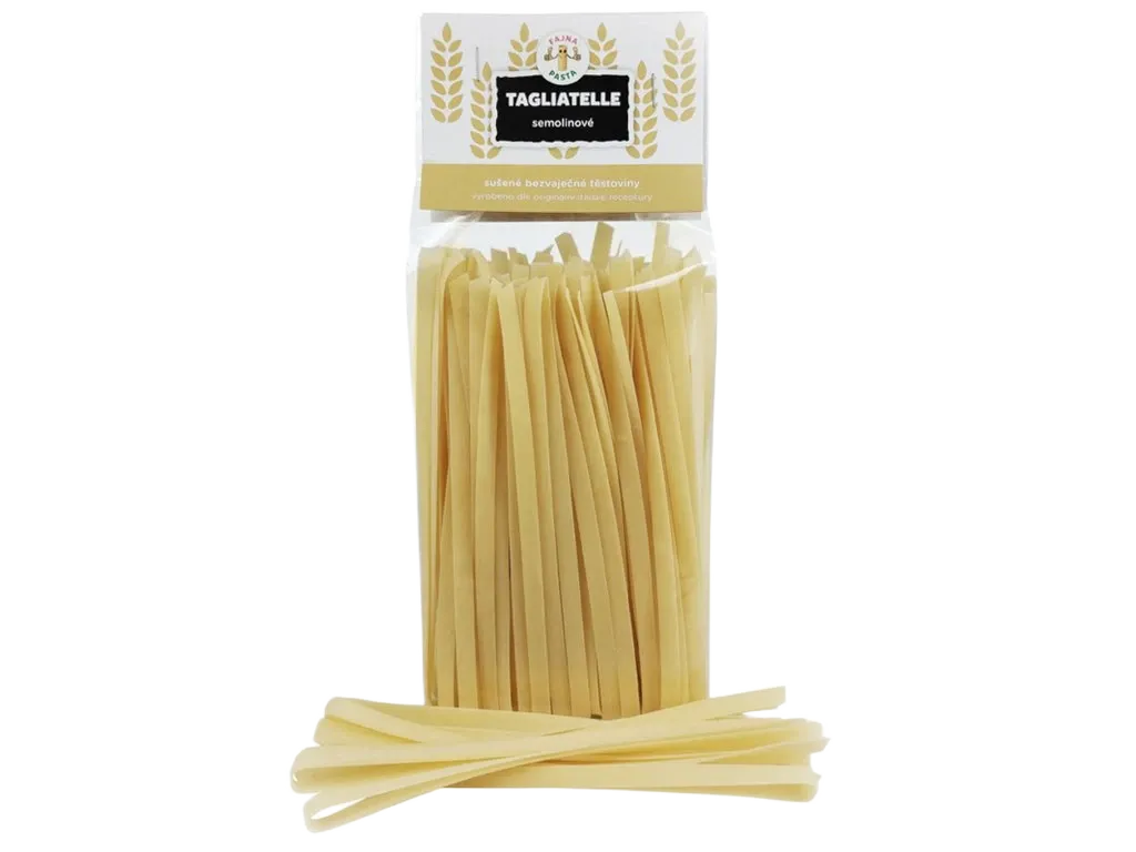 [072] Fajna pasta - Semolinové těstoviny Tagliatelle 250g