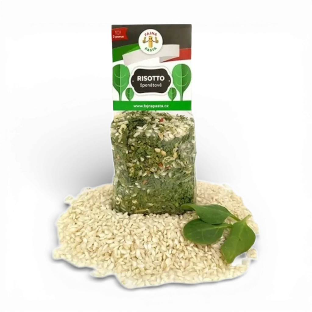 [064] Fajna pasta - Špenátové rizotto 250g