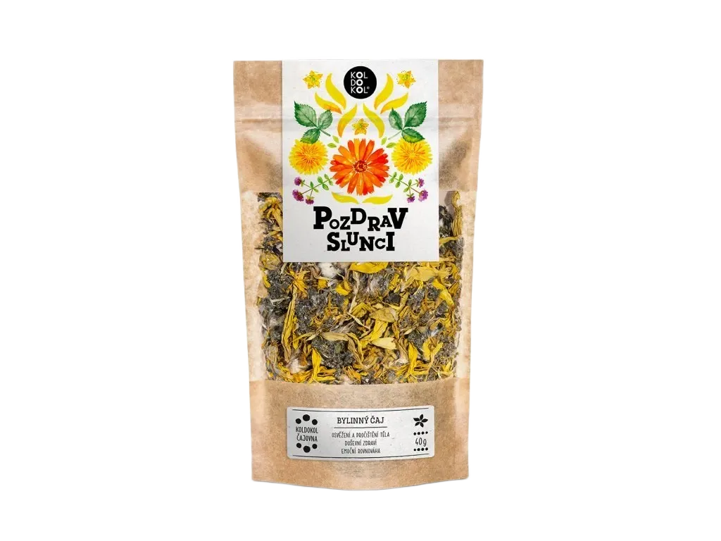 [1834095026236720] Koldokol - Pozdrav slunci bylinný čaj sypaný 40g