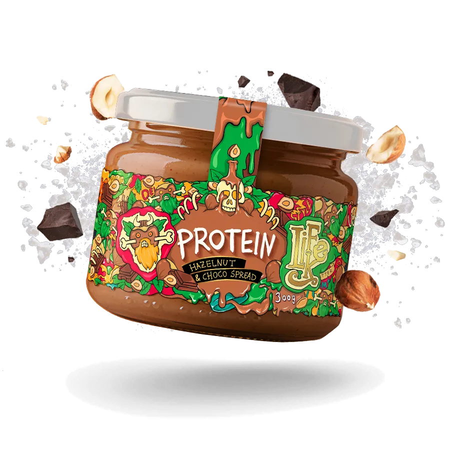 [PROTEIN HAZELNU] LifeLike - Protein Hazelnut Choco Spread 300g