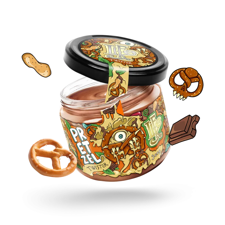 [TWISTER PRETZEL] LifeLike - Twister Pretzel 300g