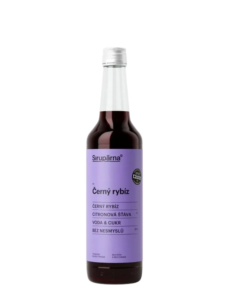 [SIR011] Sirupárna - Černý rybíz sirup 0,5l