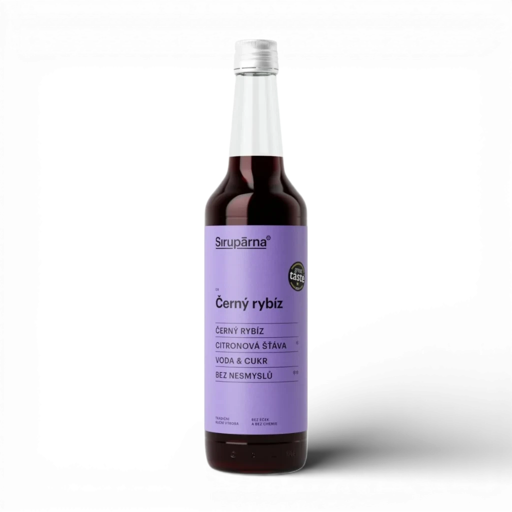 [SIR011] Sirupárna - Černý rybíz sirup 0,5l