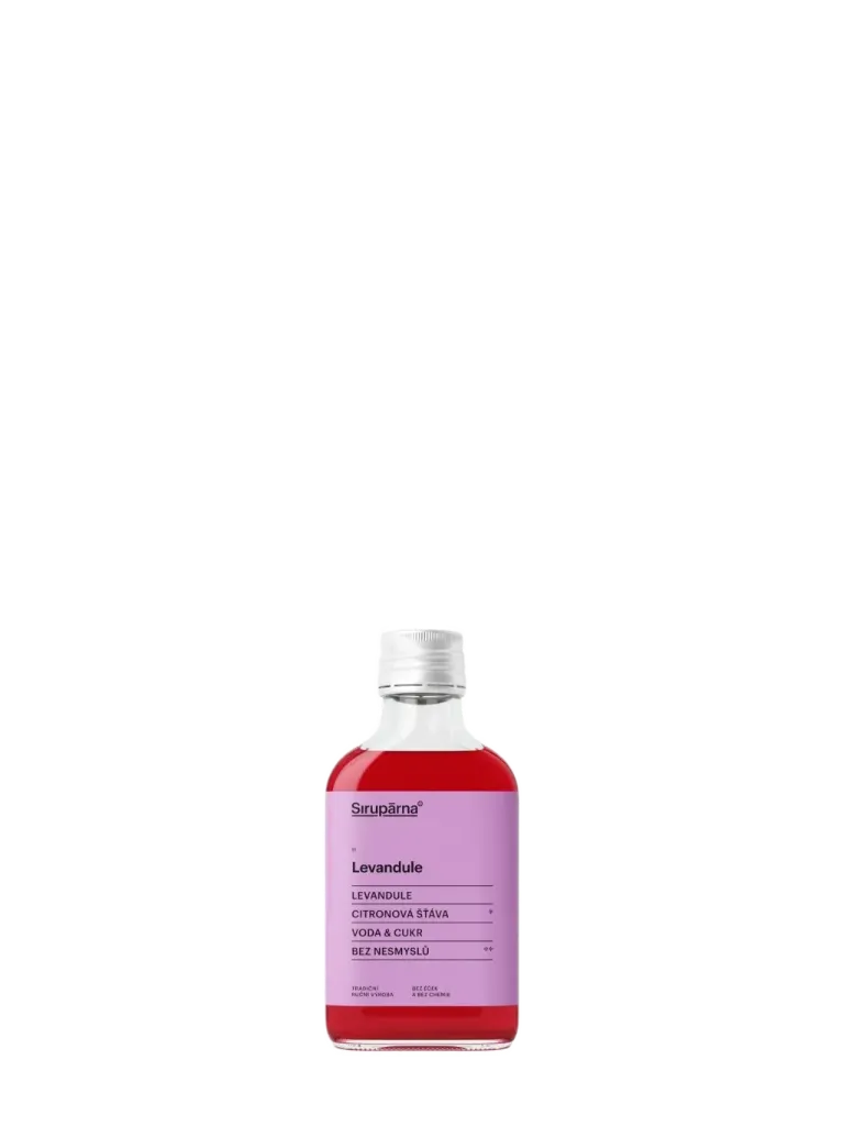 [SIR022] Sirupárna - Levandulový sirup 0,1l