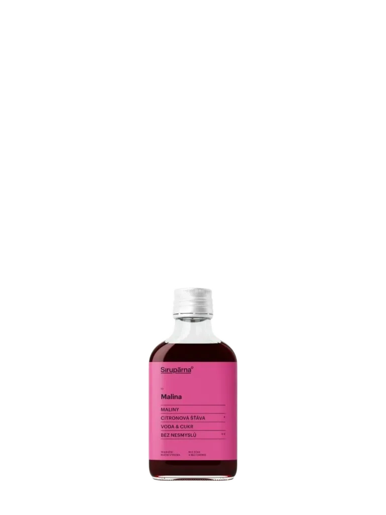 [SIR025] Sirupárna - Malinový sirup 0,1l