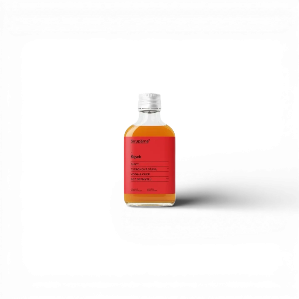 [SIR049] Sirupárna - Šípkový sirup 0,1l