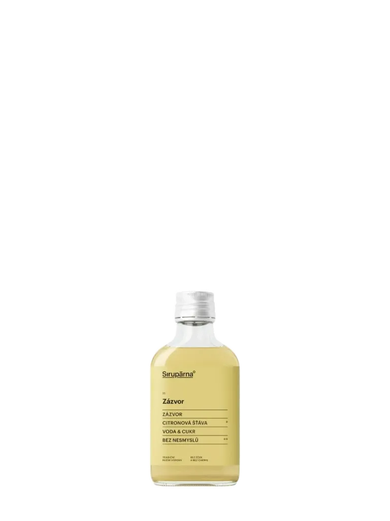 [SIR061] Sirupárna - Zázvorový sirup 0,1l