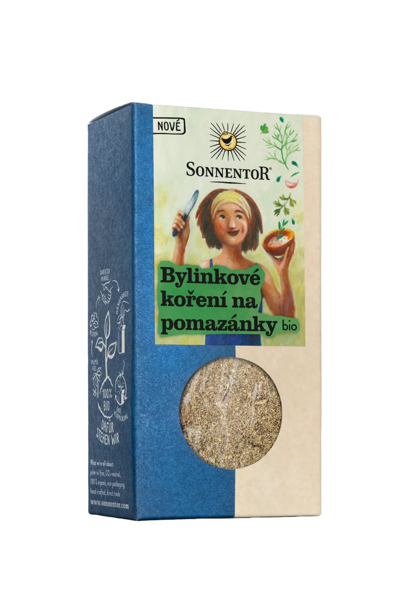 [00979] Sonnentor - Bylinkové koření na pomazánky bio 50g