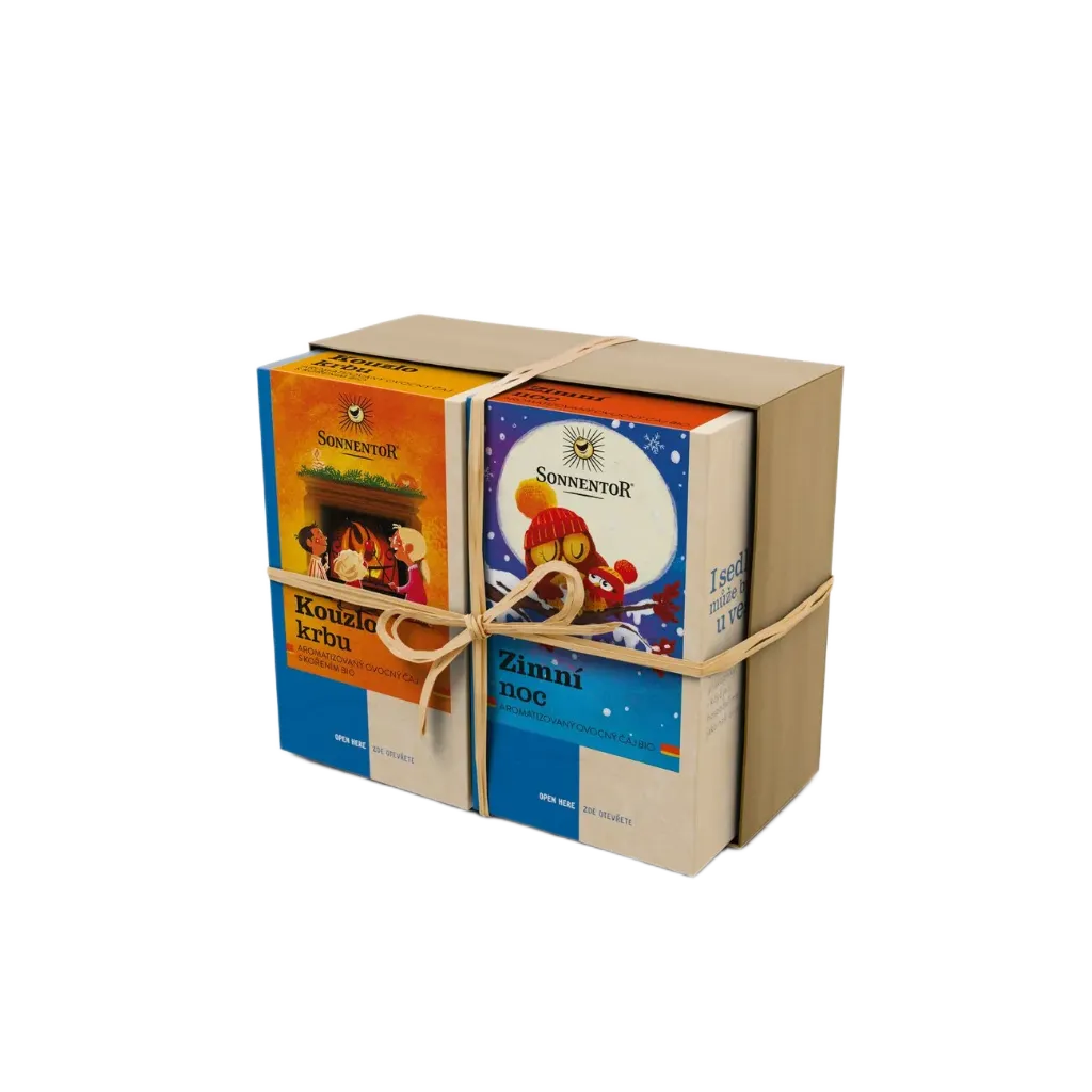 [33550] Sonnentor - Dárkové balení 2 čajů - Zimní tajemství 90g