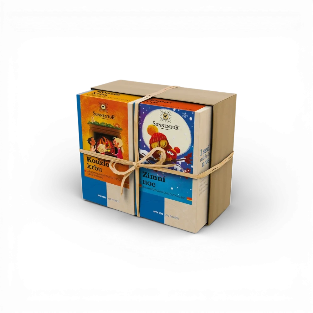 [33550] Sonnentor - Dárkové balení 2 čajů - Zimní tajemství 90g