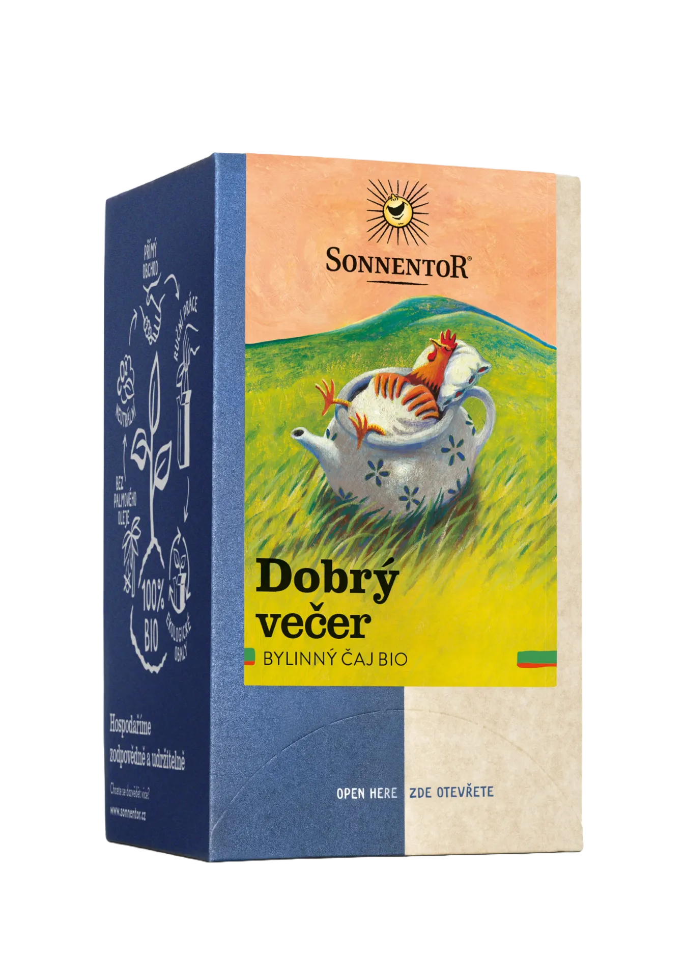 [02269] Sonnentor - Dobrý večer bio 27g porcovaný, dvoukomorový