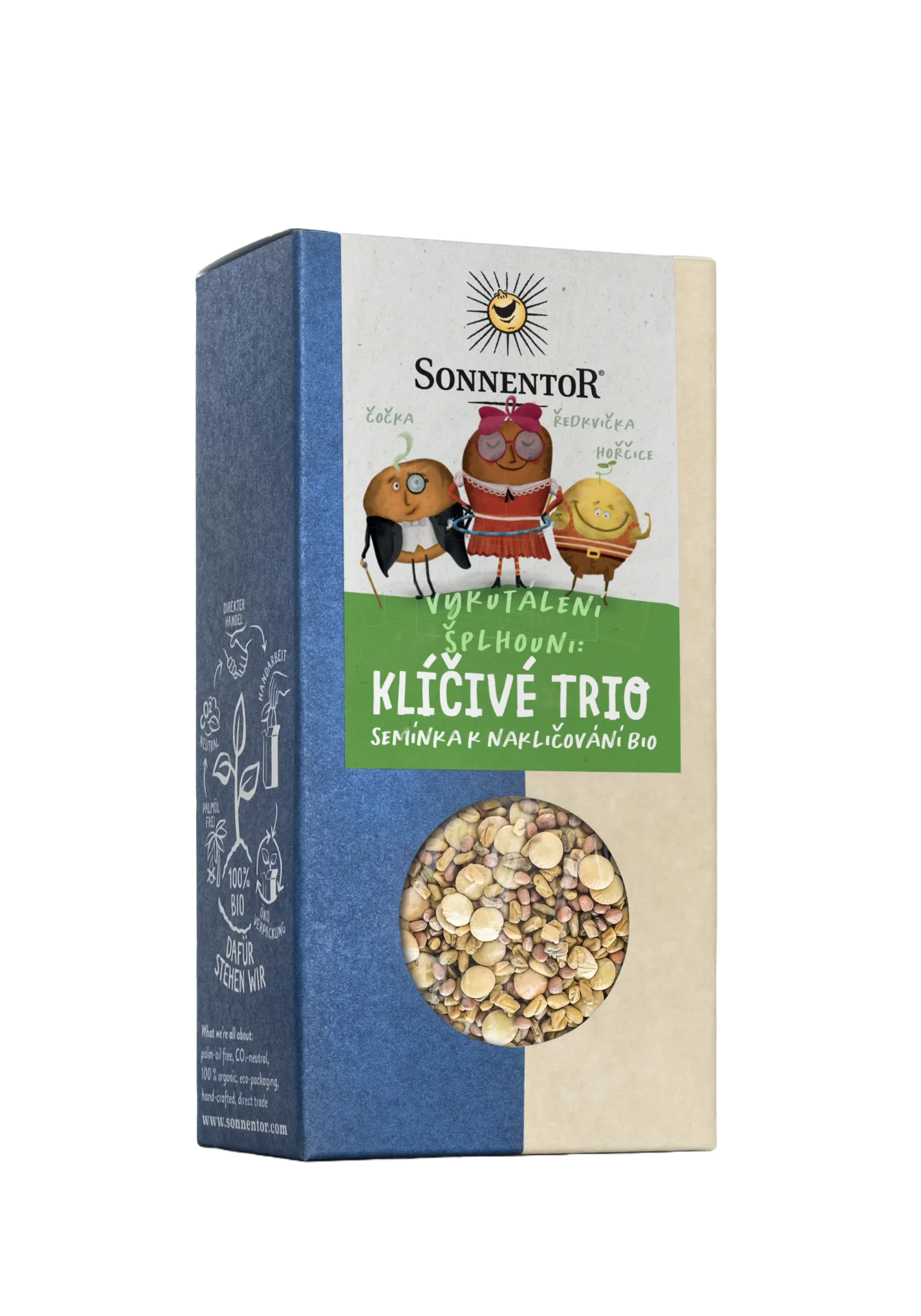 [01231] Sonnentor - Klíčivé trio bio 120g