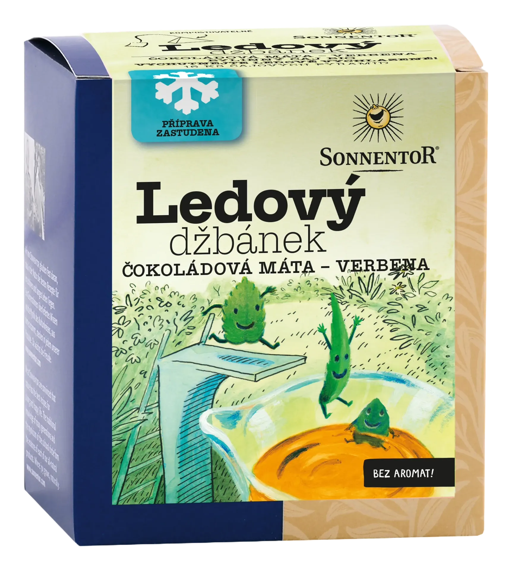 [08004] Sonnentor - Ledový džbánek - Čokoládová máta- verbena bio 32g