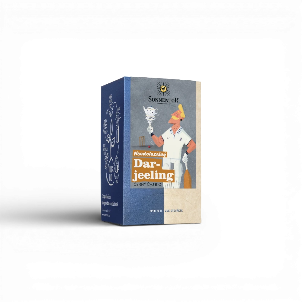 [02216] Sonnentor - Neodolatelný Darjeeling bio, černý čaj  27g