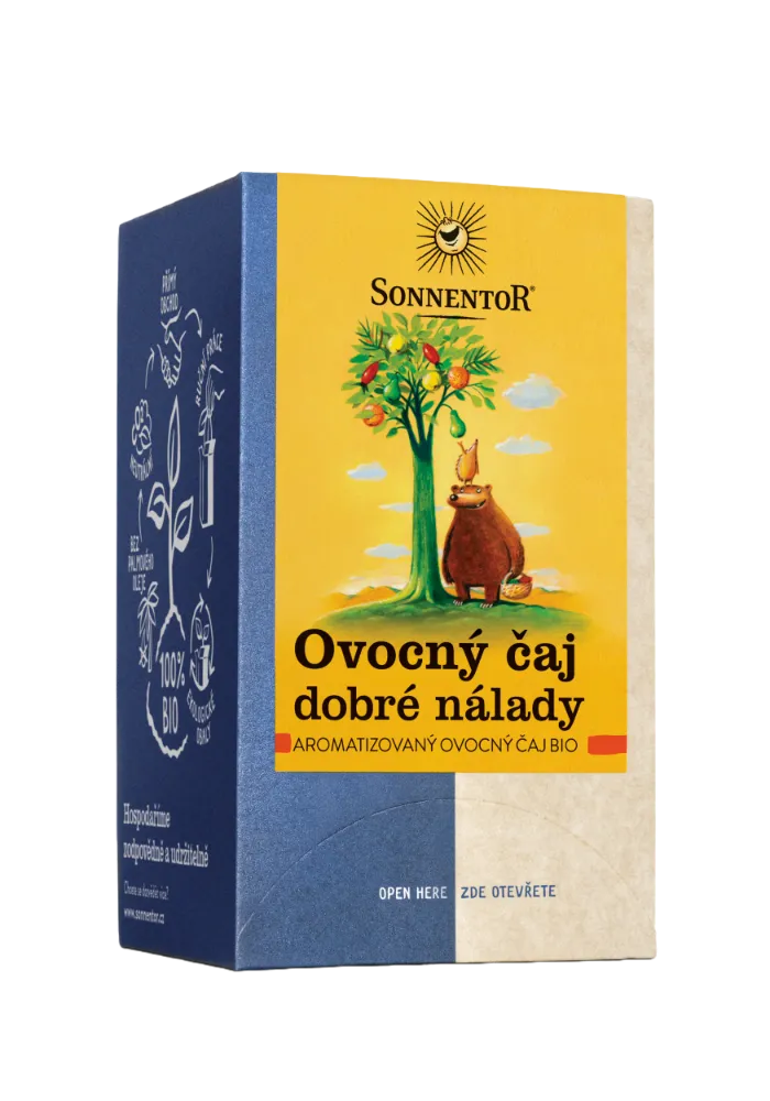 [02262] Sonnentor - Ovocný čaj dobré nálady bio 45 g, porc.