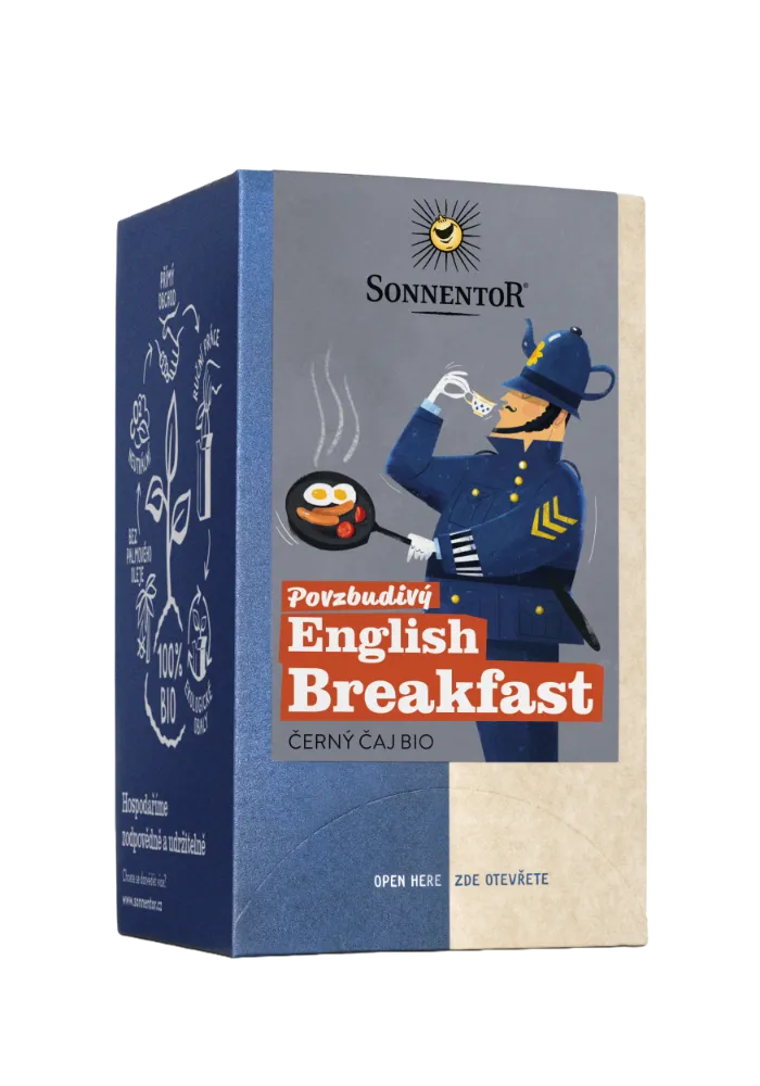 [02685] Sonnentor - Povzbudivý English Breakfast, černý čaj bio,