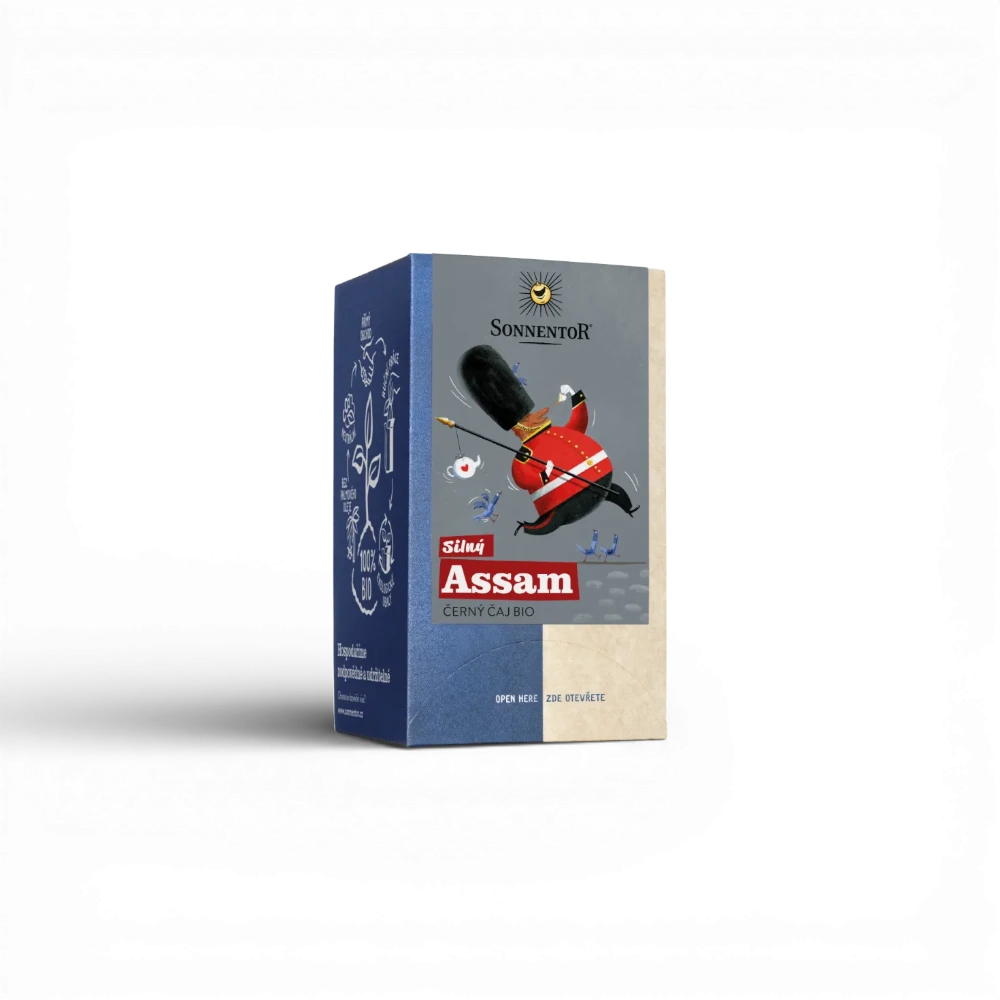 [02610] Sonnentor - Silný Assam bio, černý čaj, 30,6 g porc.