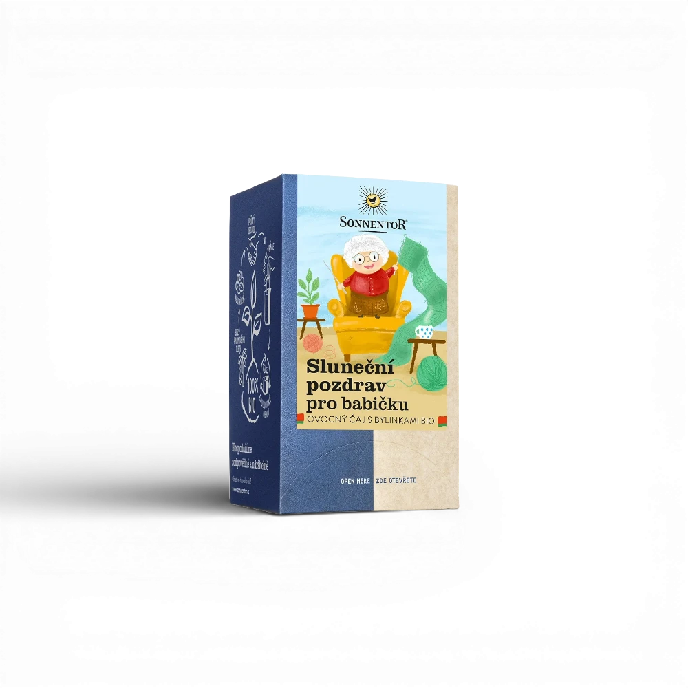 [33495] Sonnentor - Sluneční pozdrav pro babičku bio 45g porc.