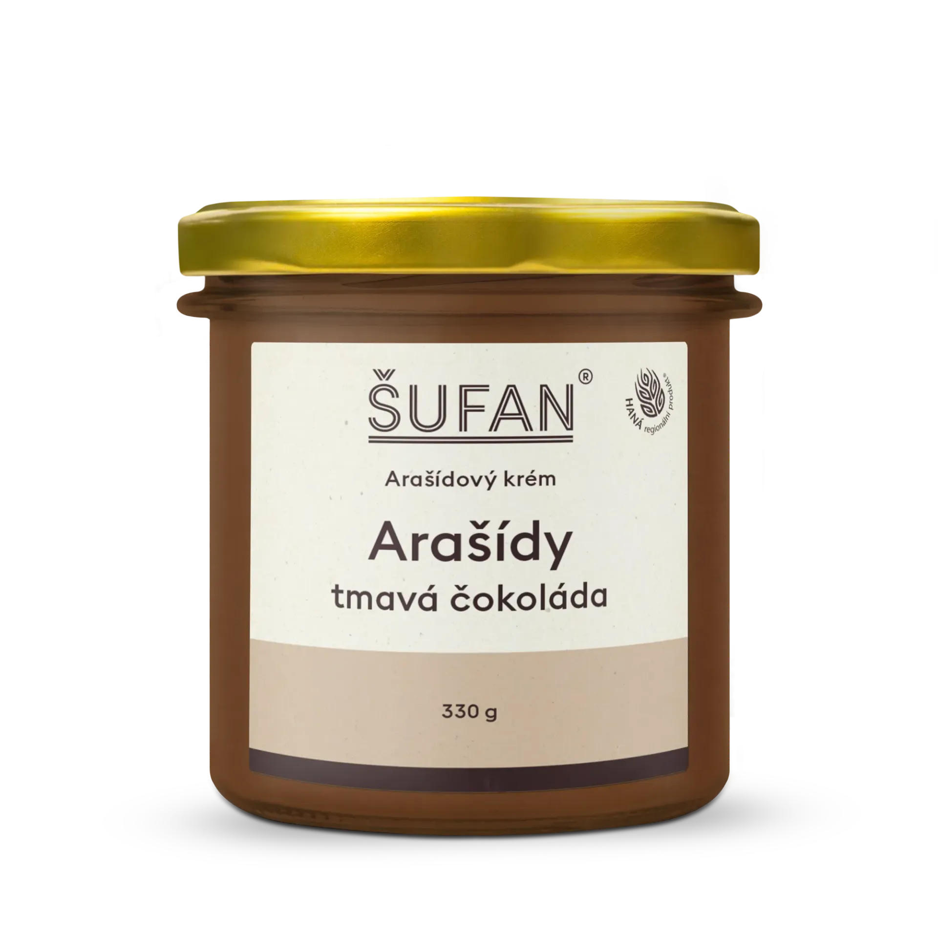 [G 07] Šufan - Arašídy tmavá čokoláda 330g