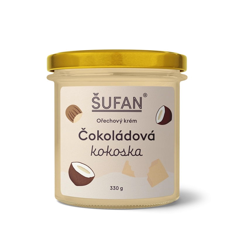 [G 37] Šufan - Ořechový krém Čokoládová kokoska 330g