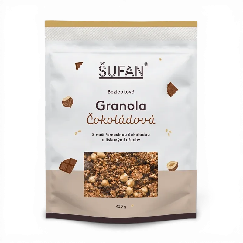 [A 17] Šufan - Granola čokoládová 420 g