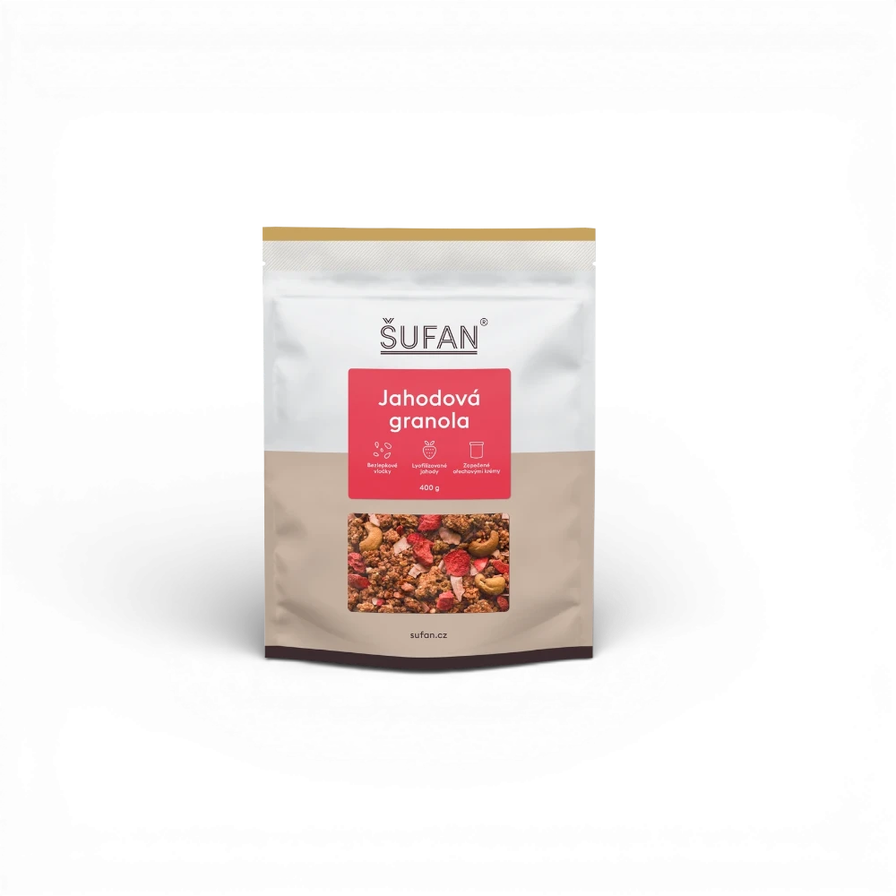[SU-GRA-D-0007] Šufan - Granola jahodová 400 g