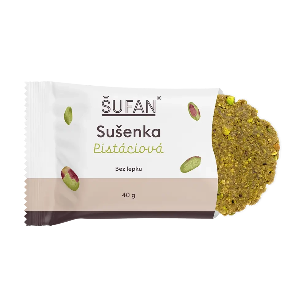 [N 57] Šufan - Sušenka pistáciová bez lepku 40g