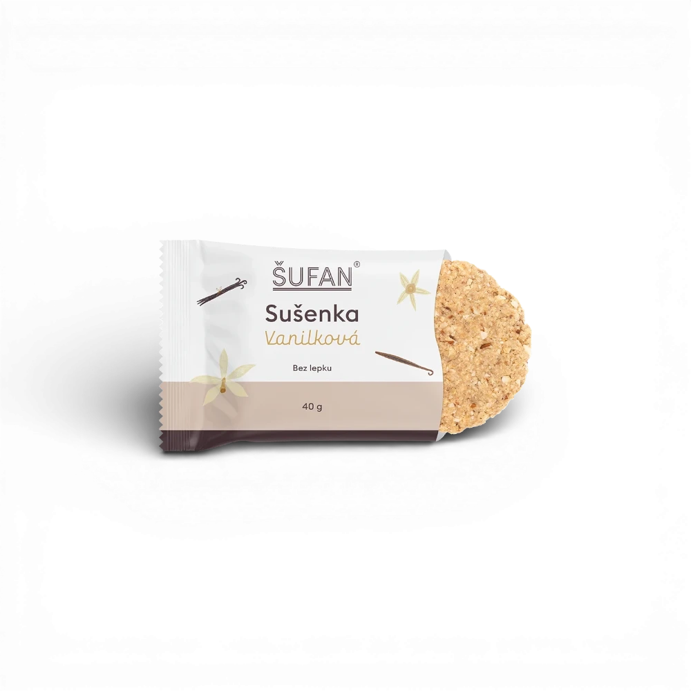 Šufan - Sušenka vanilková bez lepku 40g