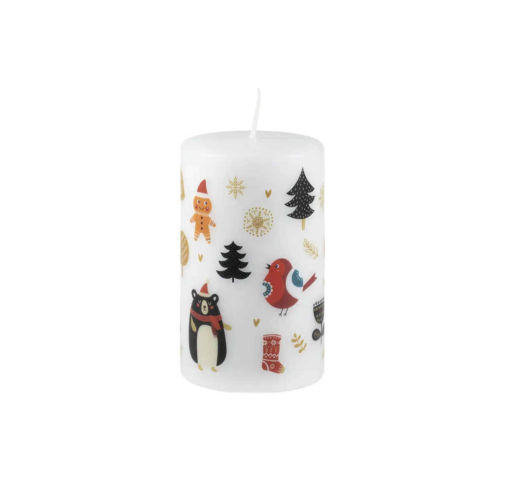 [1854004517176400] Unipar - Bílá Cute Xmas 100x60mm