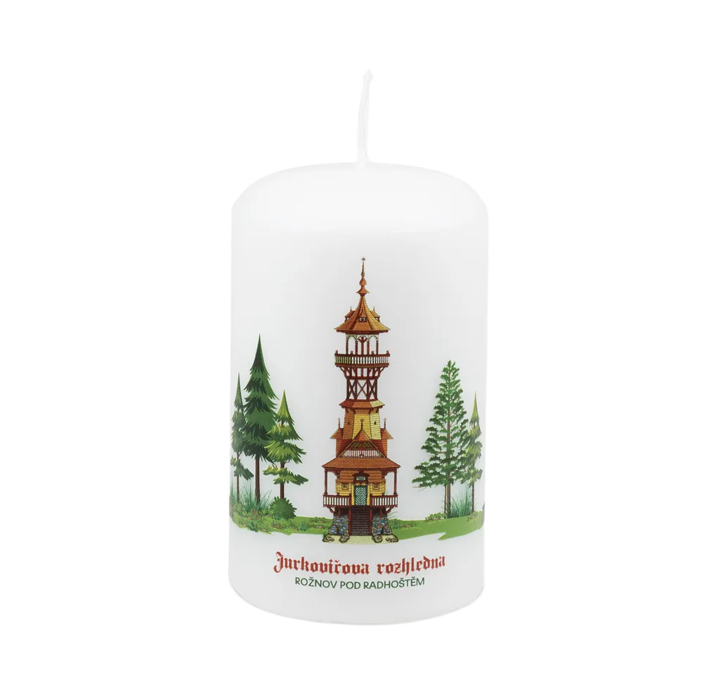 [1457847338887690] Unipar - Svíčka Jurkovičova rozhledna 60x100mm