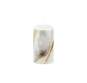 Unipar - Svíčka Marble White 60x110mm