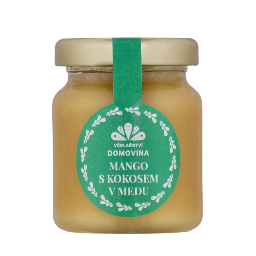 [1692732135527250] Včelařství Domovina - Mango s kokosem v medu 75g
