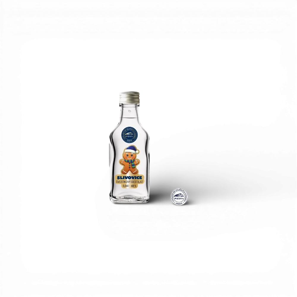 [200030] Veselý Grunt - Slivovice sváteční 48% 0,04l
