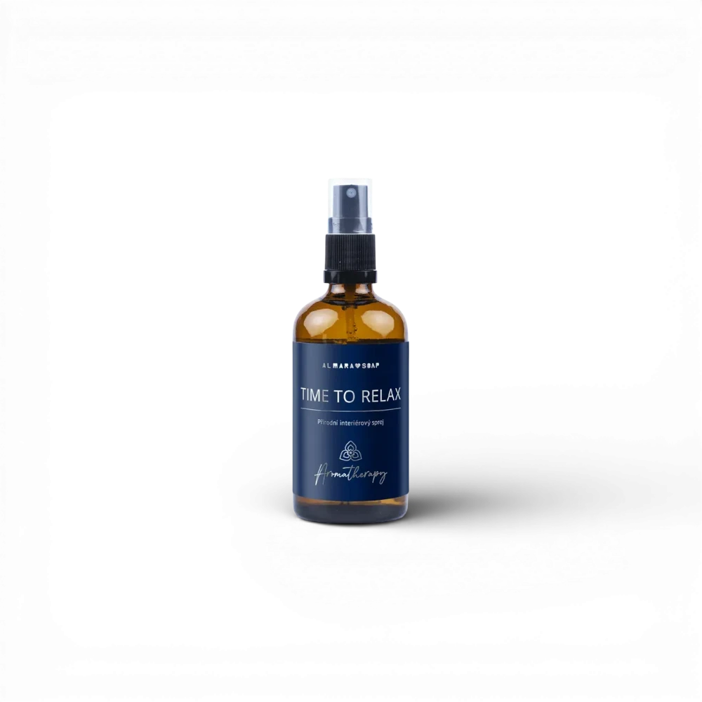[AS-04AROMRELAX00CZ] Almara Soap - Přírodní interiérový sprej Time to Relax 100ml