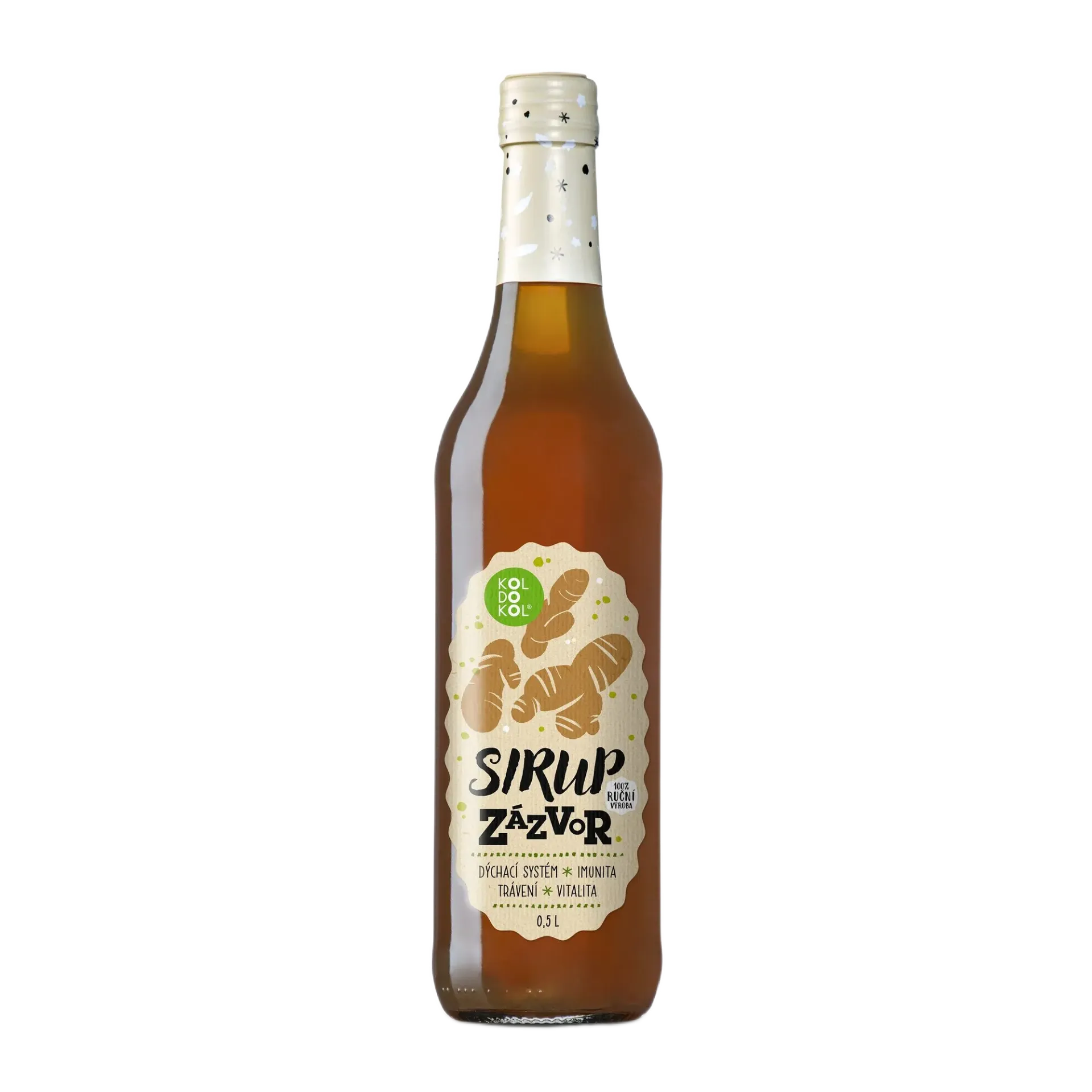 Koldokol - Sirup zázvor 500ml