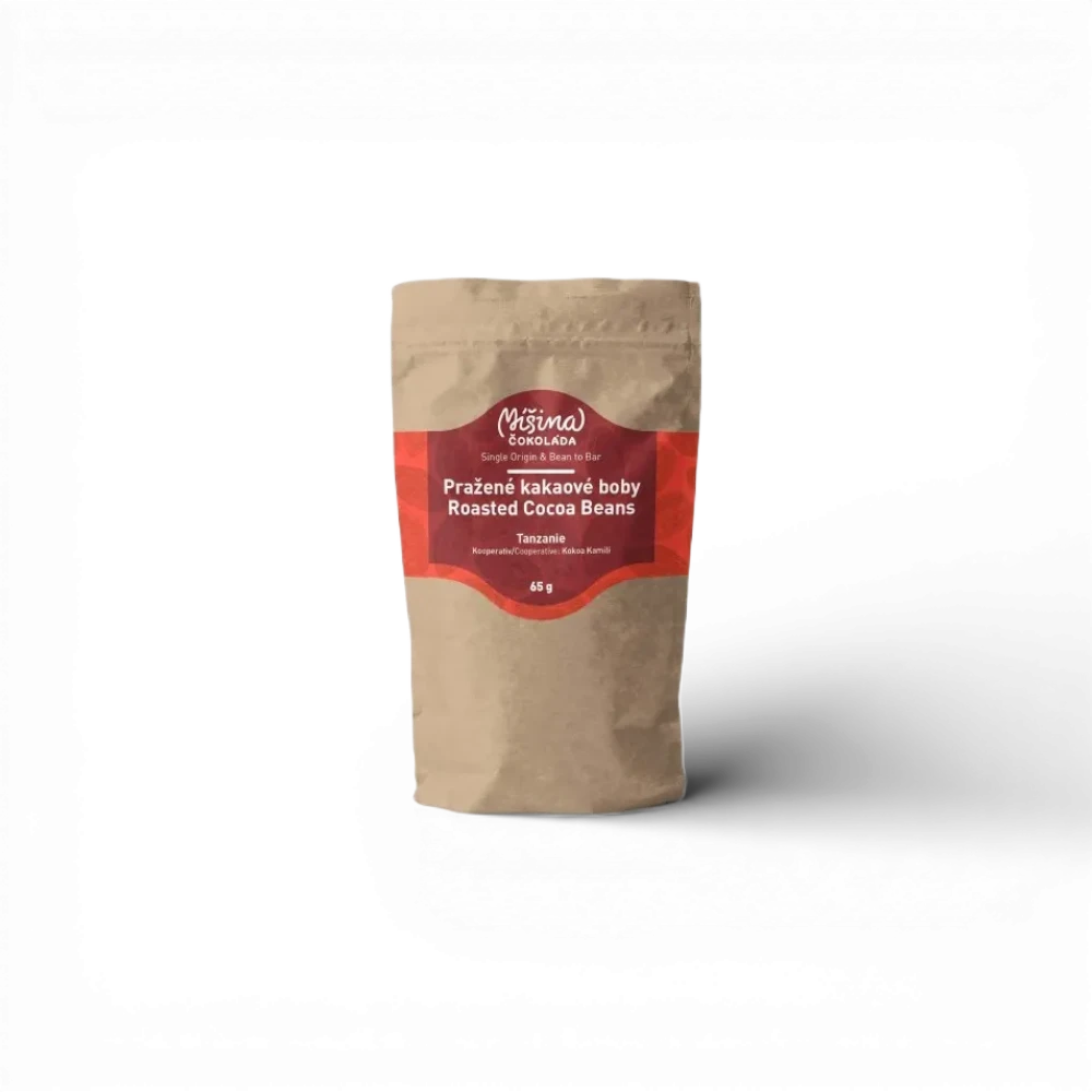 [173] Míšina čokoláda - Bio pražené kakaové boby z Tanzanie 65 g