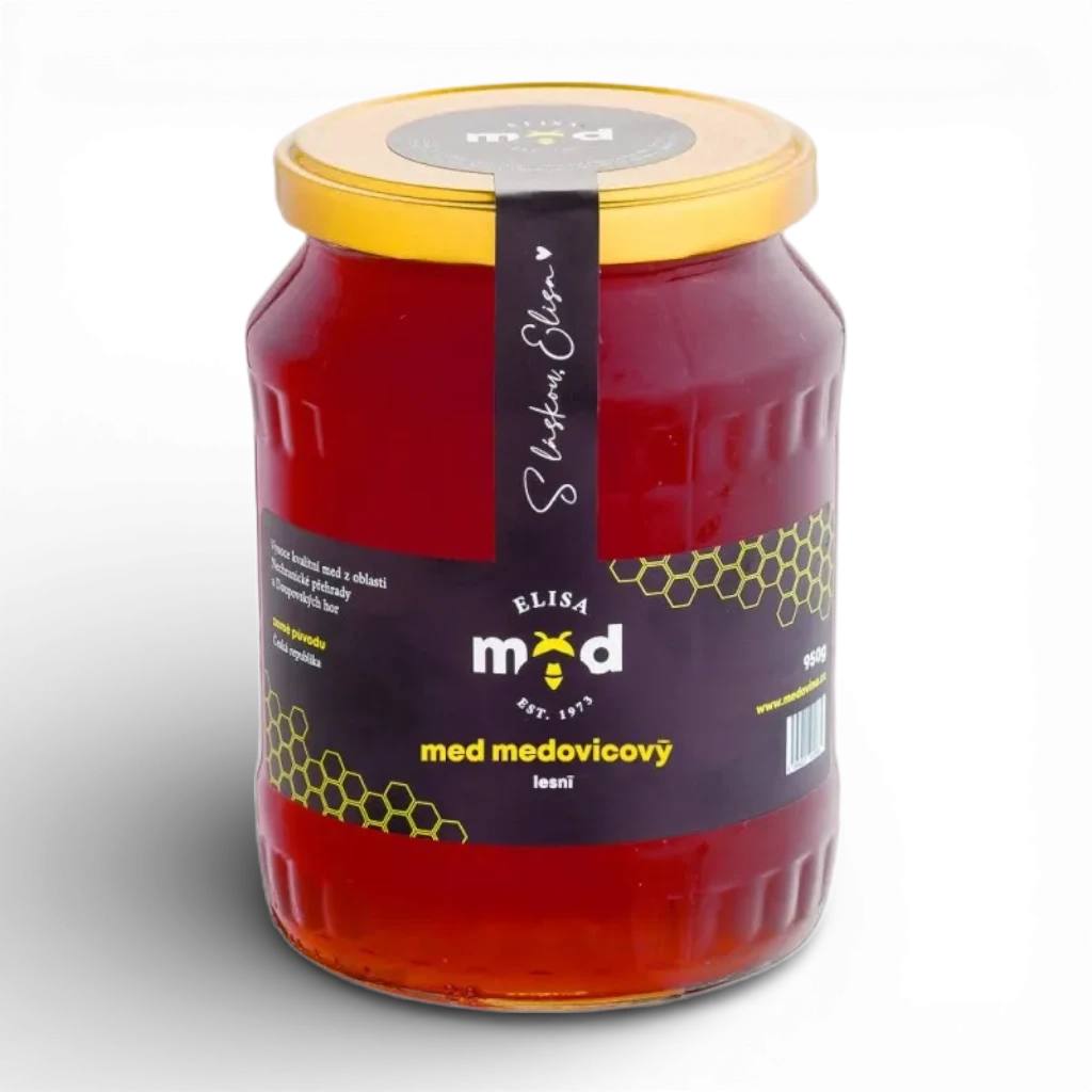 [KVA-MEDOVICOVY-0.95] Elisa - Med medovicový lesní 950g