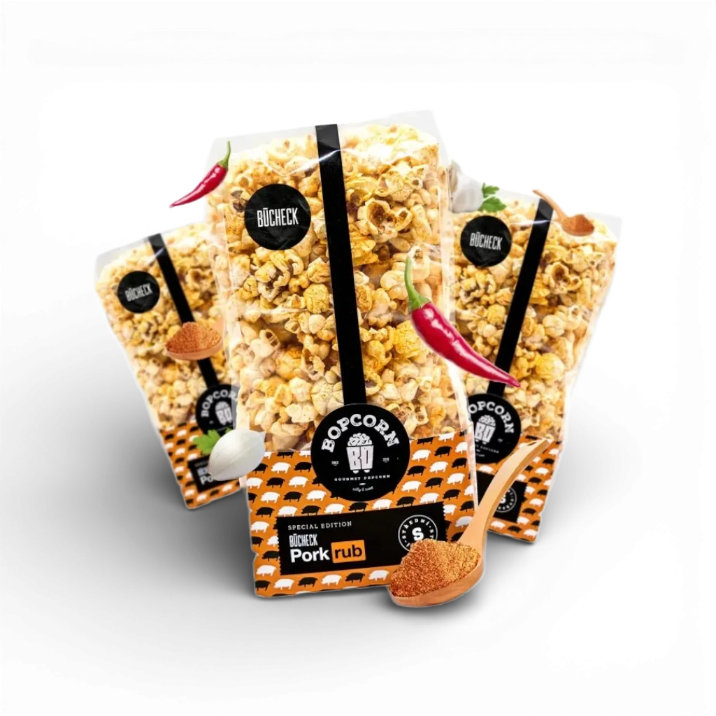 [1-010-2] Bopcorn - Popcorn pork rub / slanina 70g