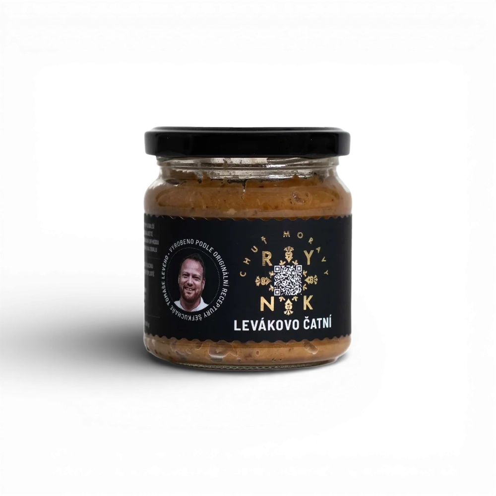 [RY015] Chuť Moravy - Levákovo čatní 220ml KONTROLA OBJEMU !!!