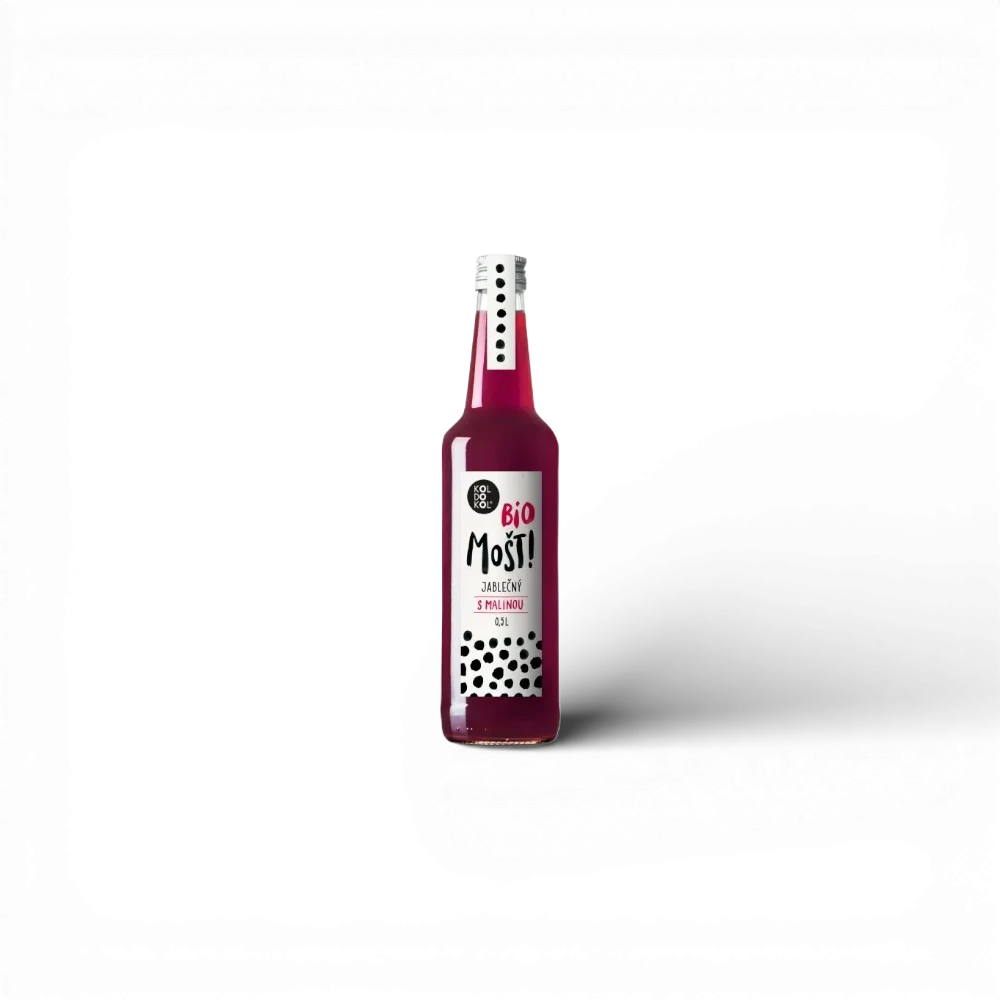 [0750] Koldokol - BIO Jablečný mošt s malinou 0,5l