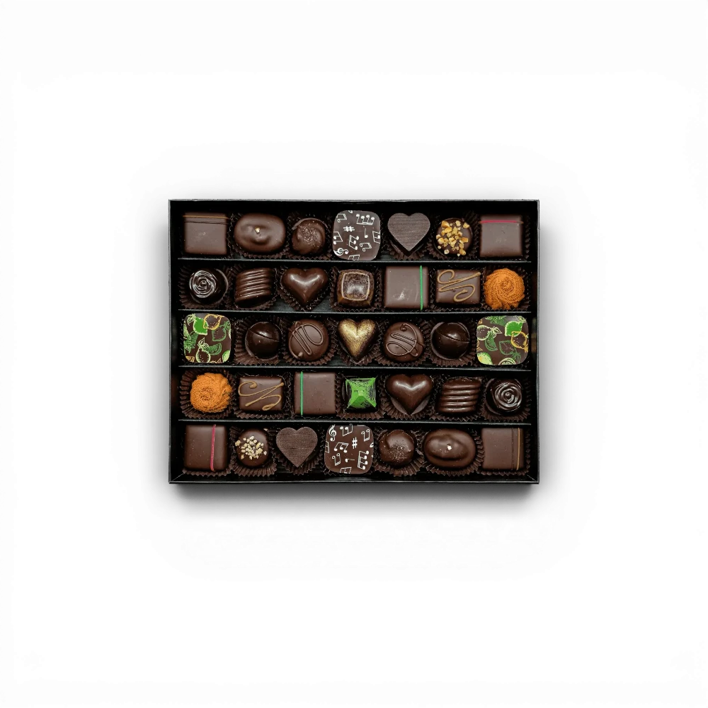 DON COCO - Bonboniéra 35ks pralinek 440g (Hořká)